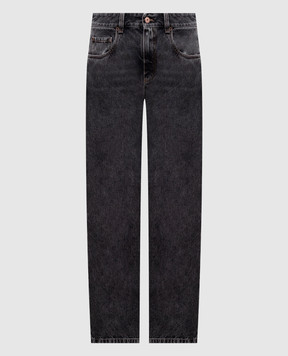 Brunello Cucinelli Серые джинсы с логотип патч MP095P5565