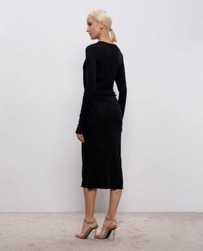 Tom Ford Чорна сукня міді ABJ886JEX188