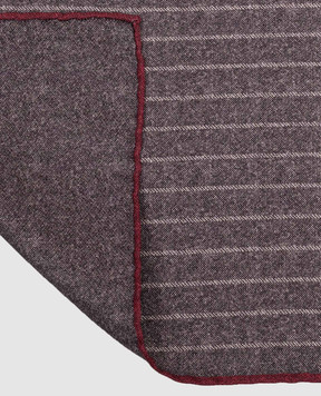 Brunello Cucinelli Сіра хустка-паше із шовку MI8960091