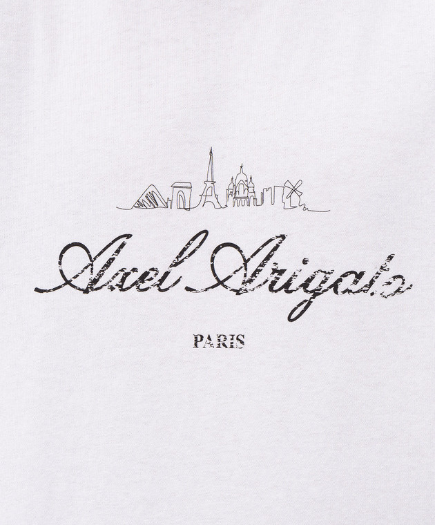 Axel Arigato Біла футболка LDN Washed Sky A4242001 зображення 5
