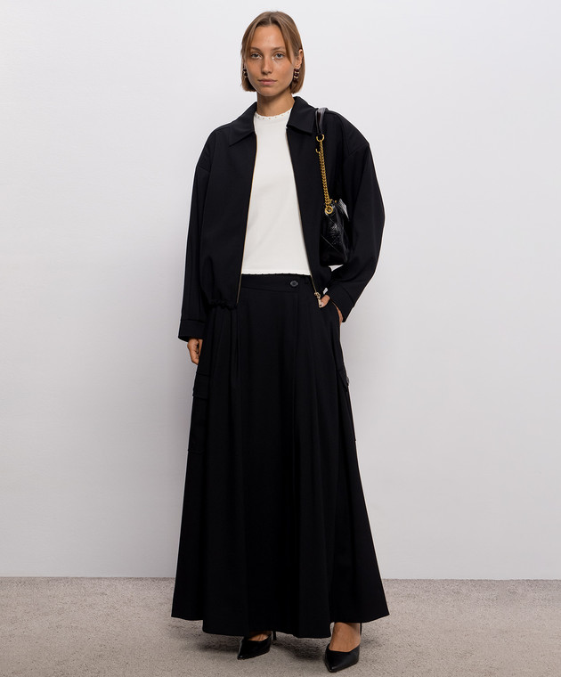 Twinset Топ цвета айвори с пластиной логотипа 262TP3097 изображение 2