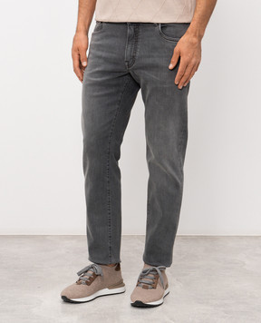 Peserico Серые джинсы с логотип патч R54718L93Q04360