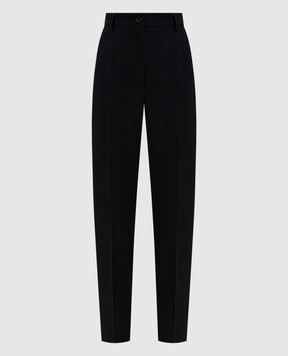 Dolce&Gabbana Черные брюки из шерсти FTAM2TFU2OW