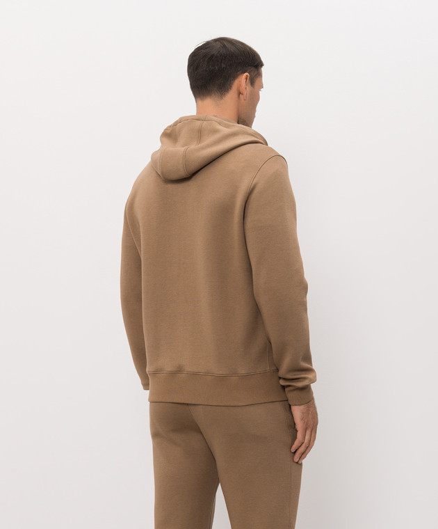 ISAIA Бежевая спортивная куртка MFHE28J0411 изображение 4