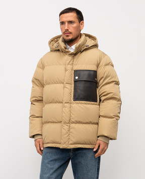 Bottega Veneta Бежевий пуховик 837046V5O60