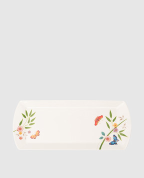 Geminiano Cozzi 1765 Біла прямокутна тарілка для закусок Incanto di Primavera JQCGU29359064