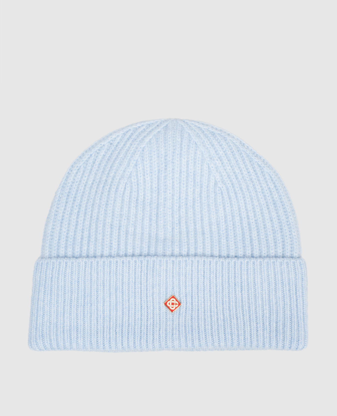 

Голубая шапка из шерсти, Голубой, Шапки