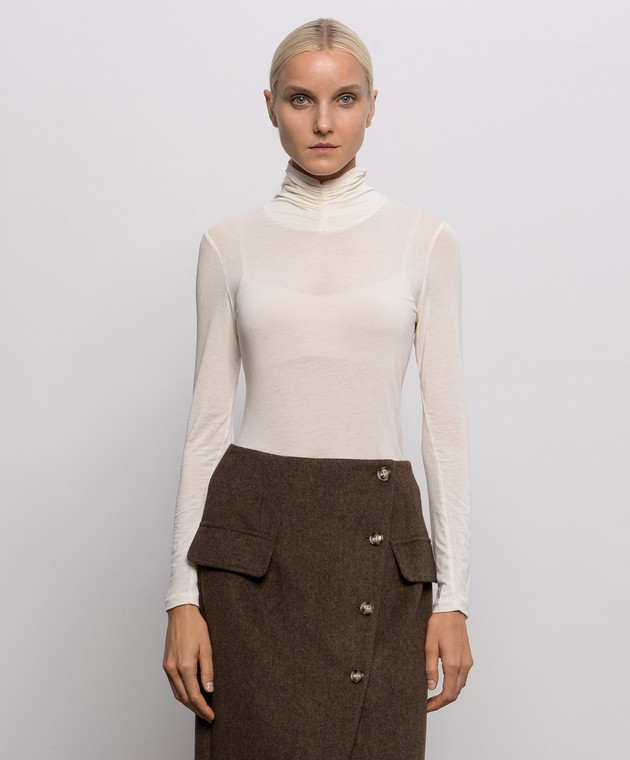Twinset Гольф цвета айвори 262TF2064 изображение 3