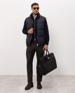 Brunello Cucinelli Кардиган синего цвета из кашемира M2200106