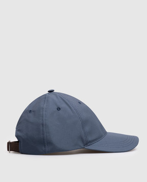 JW Anderson Синяя кепка с вышивкой монограммы AC0417FA0485m