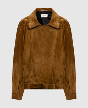 Saint Laurent Коричневая замшевая куртка 798780YC2AY