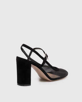 Gianvito Rossi Чорні слінгбеки G9558485RIC