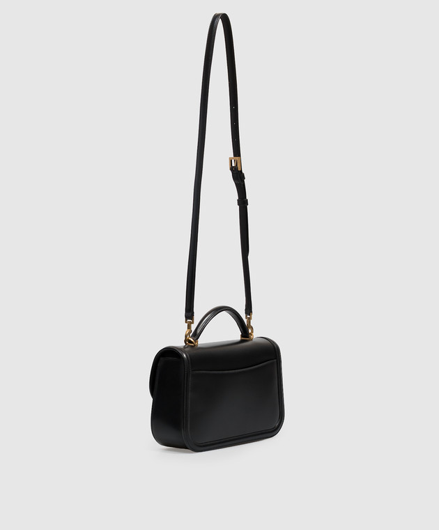 Saint Laurent Чорна шкіряна сумка-седл SOLFERINO A002L50SX0W зображення 3
