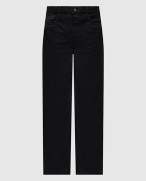 Fear of God Черные джинсы с логотип патч FG25FW45454DNM