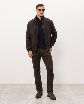Doriani Cashmere Коричнева куртка з вовни A430T125