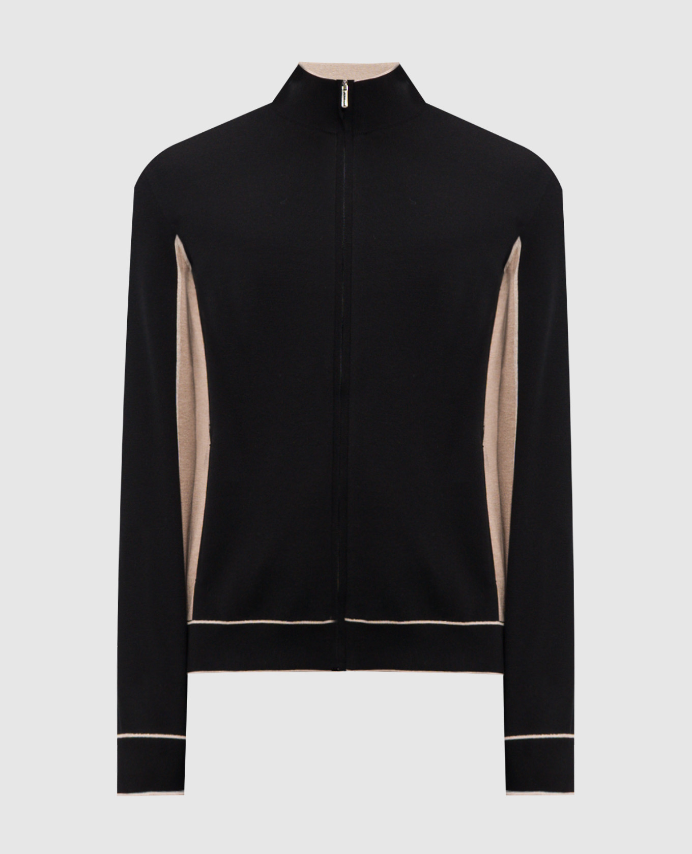 

Черная спортивная куртка с эмблемой, Черный, Спортивные куртки