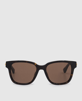 Bottega Veneta Коричневые солнцезащитные очки 861364V2Q30