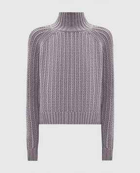 Allude Сірий светр з вовни і кашеміру 26517092