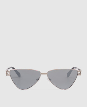 Palm Angels Сріблясті сонцезахисні окуляри Fontana PA2004727259