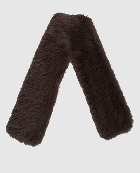 Max Mara Weekend Коричневий шарф CABRAS CABRAS1234