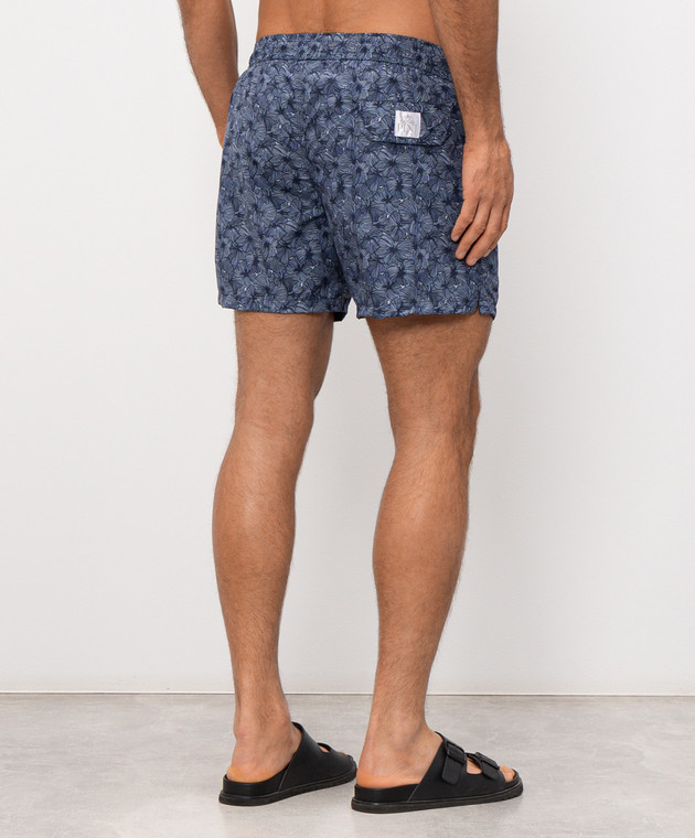 Pini Parma Сині шорти для плавання в принт 6059471 зображення 3