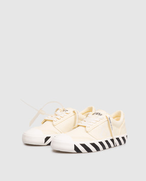 Off-White Желтые кроссовки Vulcanized Undercut OWIA28QS26FAB001