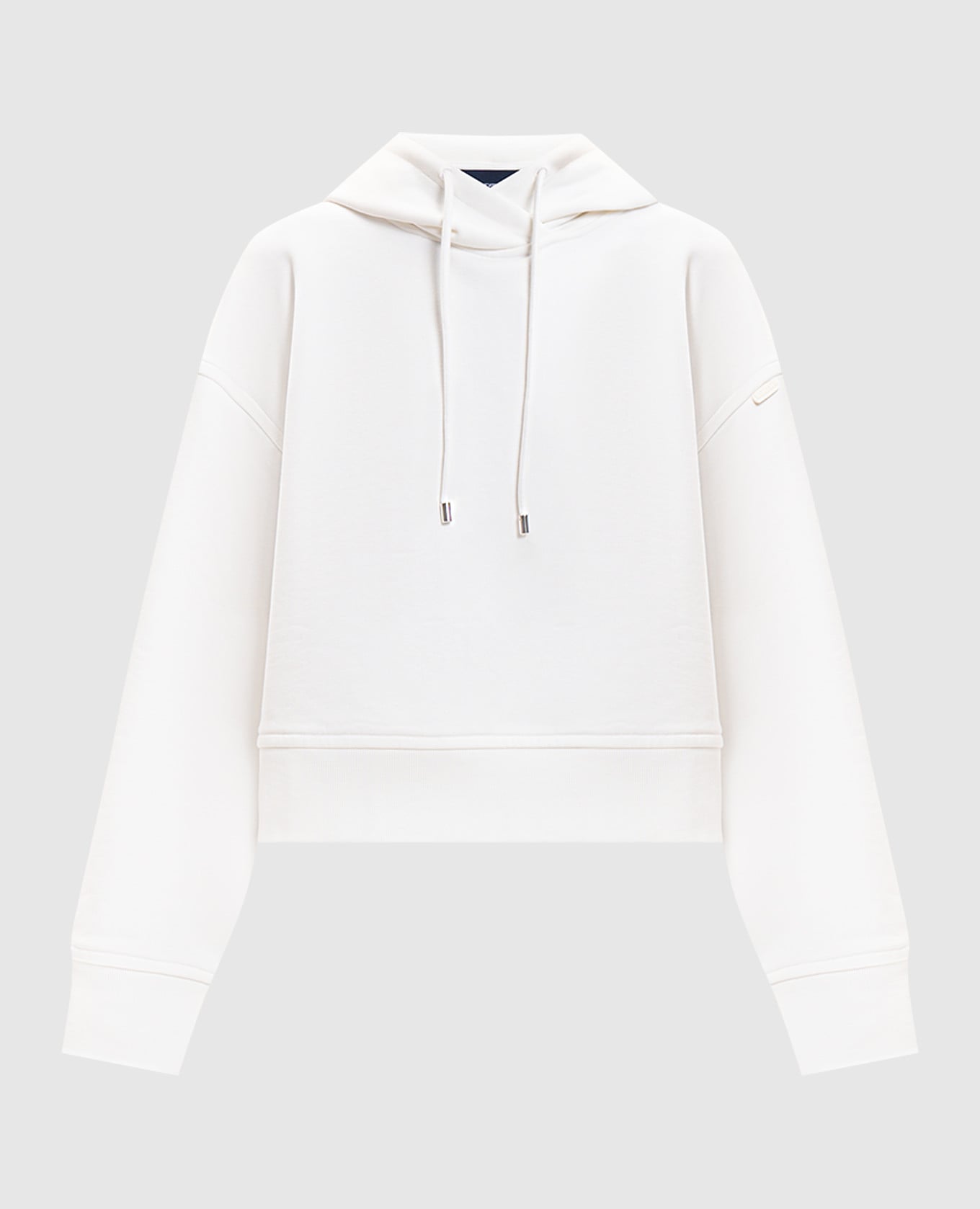 Біле худі SPDSLOGAN з розрізами