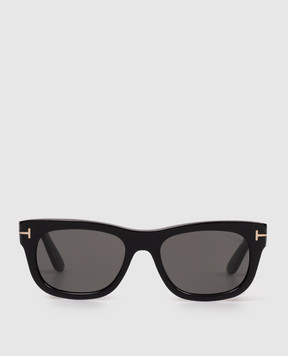Tom Ford Черные очки с гравировкой логотипа FT1334