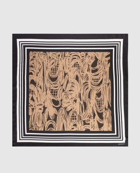 JOSEPH Черный платок из шелка Briar JF009620