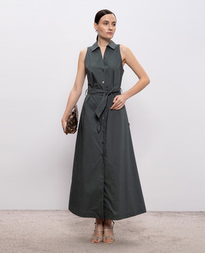 Woolrich Зеленое платье-рубашка CFWWDR2022FRUT3944