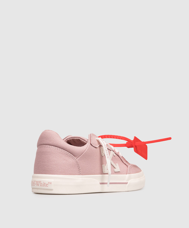 Off-White Розовые кроссовки Vulcanized OWIA288S26FAB001 изображение 3