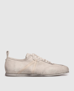 Ann Demeulemeester Бежеві замшеві кросівки Siru B0012585LT147