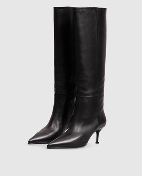 Premiata Черные кожаные сапоги M7447NAPPA
