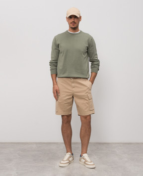 Woolrich Бежеві шорти-карго CFWOSH2001MRUT5262