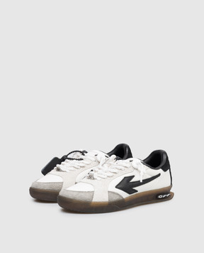 Off-White Комбинированные кроссовки End Of Play белого цвета OWIA28NS26FAB002