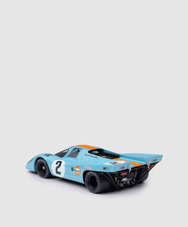 Amalgam Голубой сувенир в форме автомобиля Porsche 917 KH M6012 изображение 3
