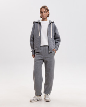 Jil Sander Серая утепленная спортивная куртка J02HG0106J20133