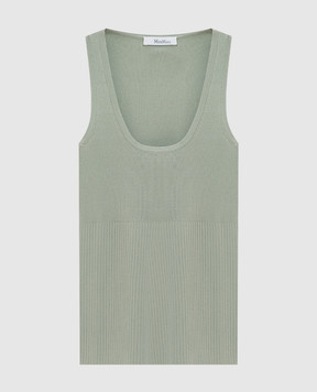 Max Mara Зеленая майка GHIRO MXMGHIRO
