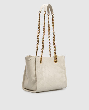 Saint Laurent Шкіряна сумка NIKI кольору айворі 8726800EN07