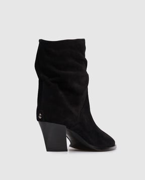 Jimmy Choo Черные замшевые ботильоны Hart HARTAB60SVV