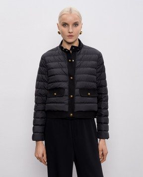 Moncler Черная пуховая куртка Juju L10931A0005854AQE