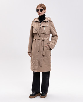 Mackage Бежевий пуховий тренч SIOBHAN SIOBHAN