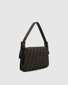Fendi Baguette сумка в узор монограммы 8BR850B17A