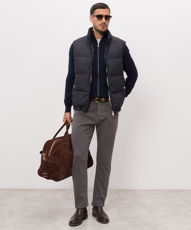 Brunello Cucinelli Сірі джинси M277PX1290 зображення 2