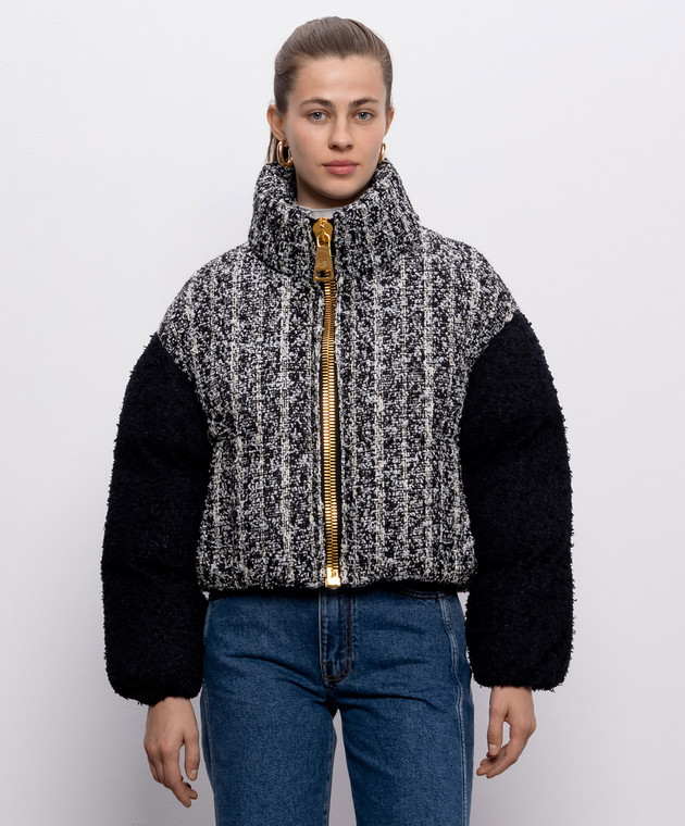 Balmain Твідова куртка з вовною HF1TP140MI65 зображення 3
