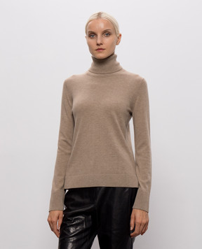 Max Mara Бежевый гольф ALLEGRA из шерсти SMMALLEGRA