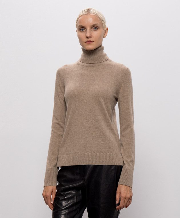 Max Mara Бежевый гольф ALLEGRA из шерсти SMMALLEGRA изображение 3