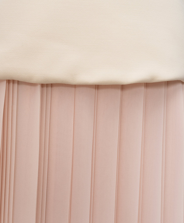 Fabiana Filippi Сукня подвійної конструкції з вовною та шовком ABD276F643M113 зображення 5