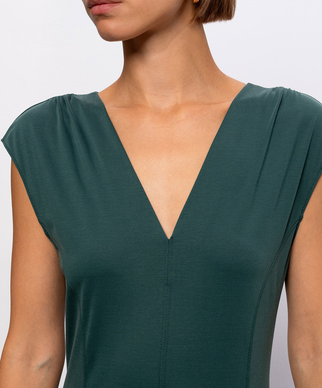 Max Mara Weekend Зеленое платье MASTER WKDMASTER изображение 4