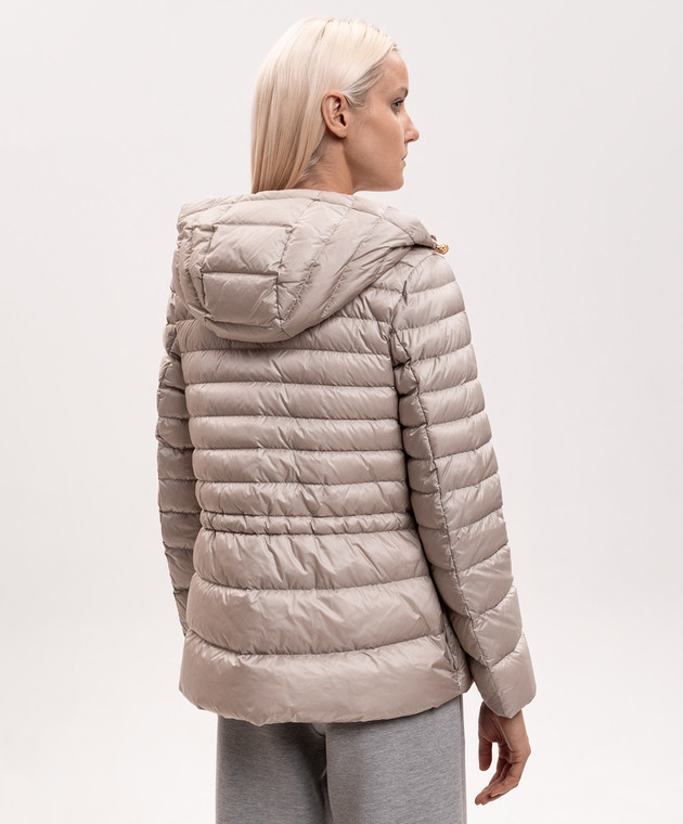 Moncler Серая пуховая куртка Raies L20931A00157597YF изображение 4